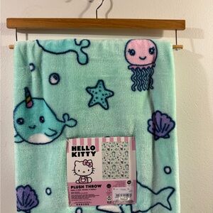Hello Kitty Mermaid Blanket Throw